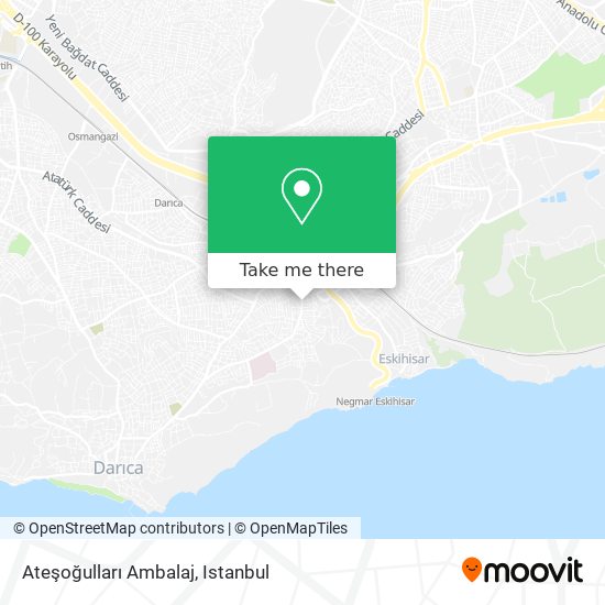 Ateşoğulları Ambalaj map