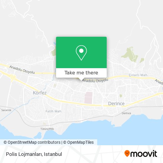 Polis Lojmanları map