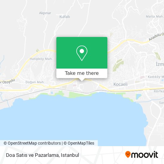 Doa Satıs ve Pazarlama map