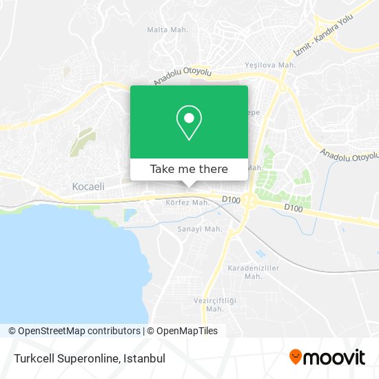 Turkcell Superonline map