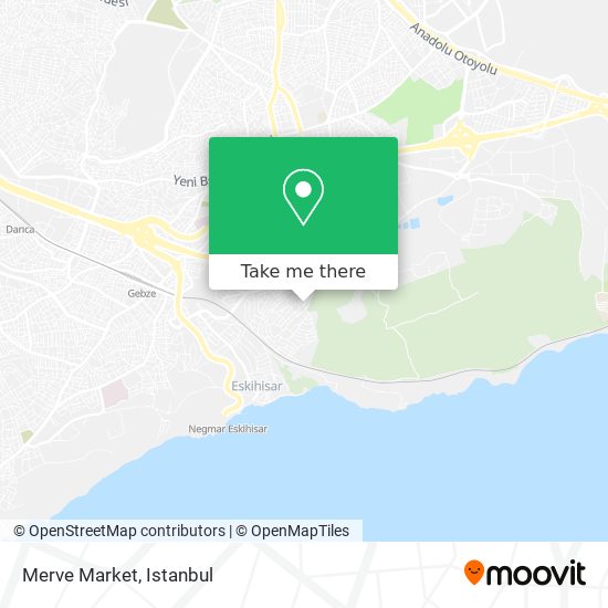 Merve Market map