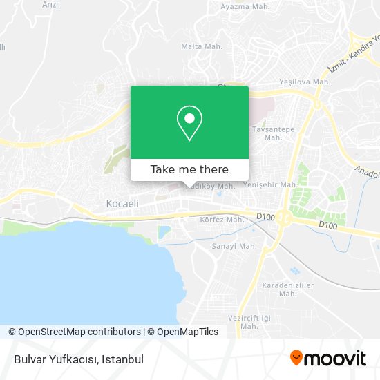 Bulvar Yufkacısı map