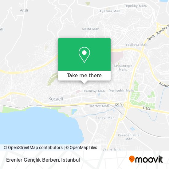 Erenler Gençlik Berberi map