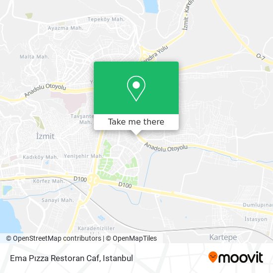 Ema Pızza Restoran Caf map