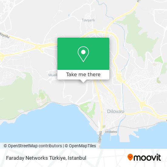 Faraday Networks Türkiye map