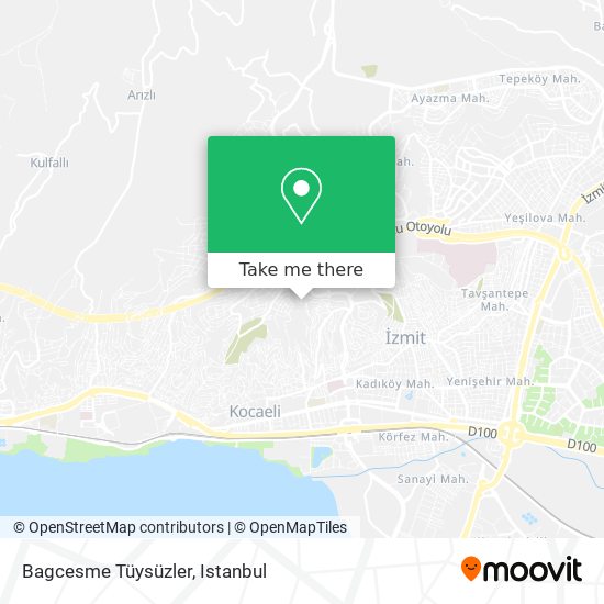 Bagcesme Tüysüzler map