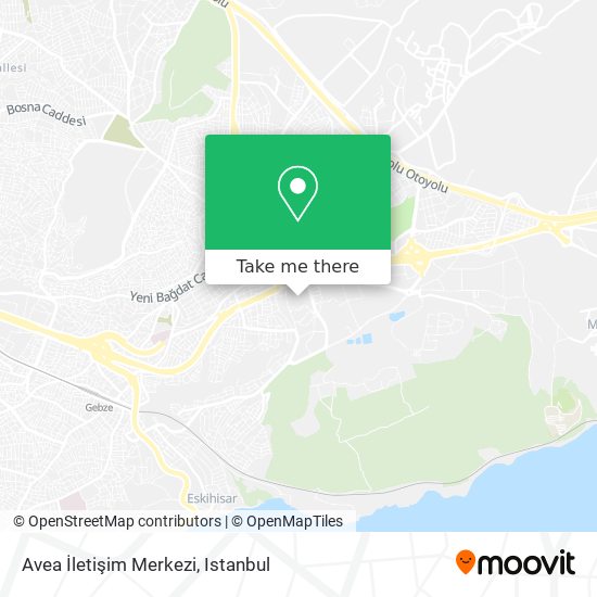 Avea İletişim Merkezi map