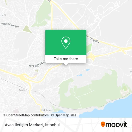 Avea İletişim Merkezi map