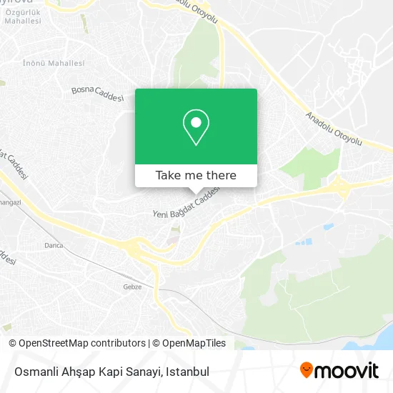 Osmanli Ahşap Kapi Sanayi map