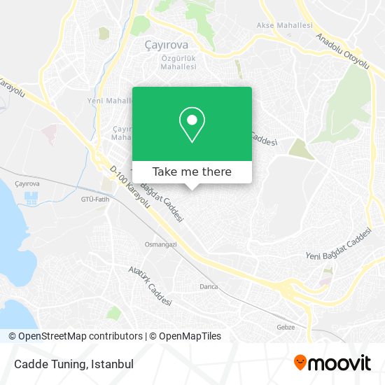 Cadde Tuning map