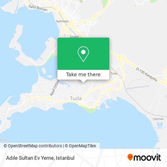 Adıle Sultan Ev Yeme map