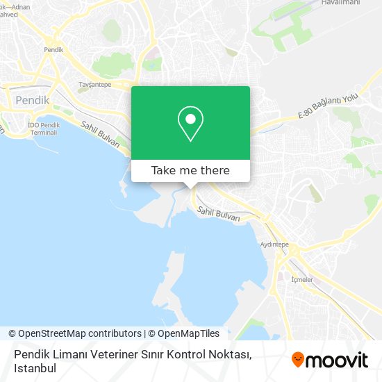 Pendik Limanı Veteriner Sınır Kontrol Noktası map