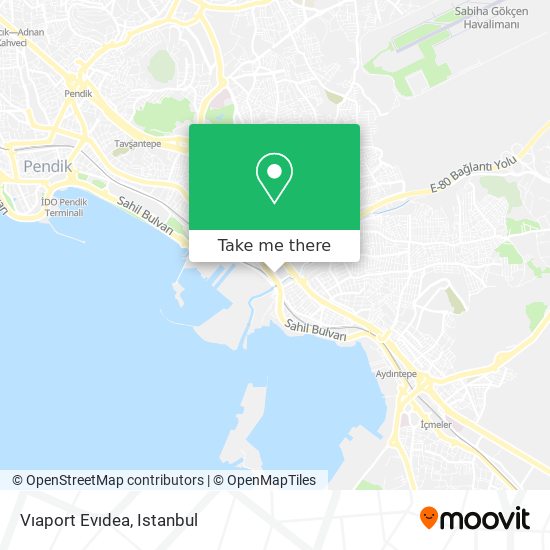 Vıaport Evıdea map