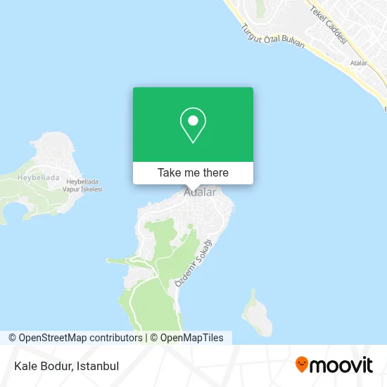 Kale Bodur map