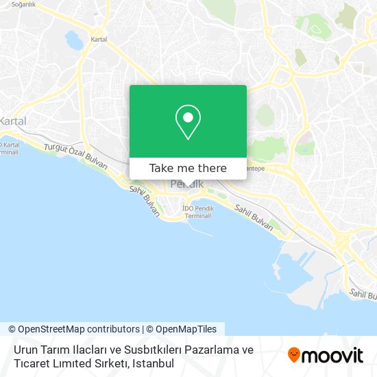 Urun Tarım Ilacları ve Susbıtkılerı Pazarlama ve Tıcaret Lımıted Sırketı map