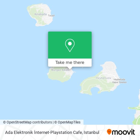 Ada Elektronik İnternet-Playstation Cafe map