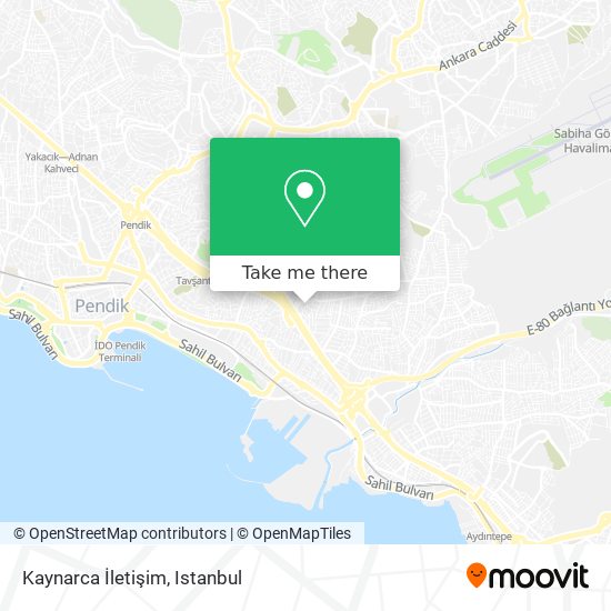 Kaynarca İletişim map