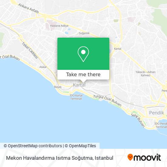 Mekon Havalandırma Isıtma Soğutma map