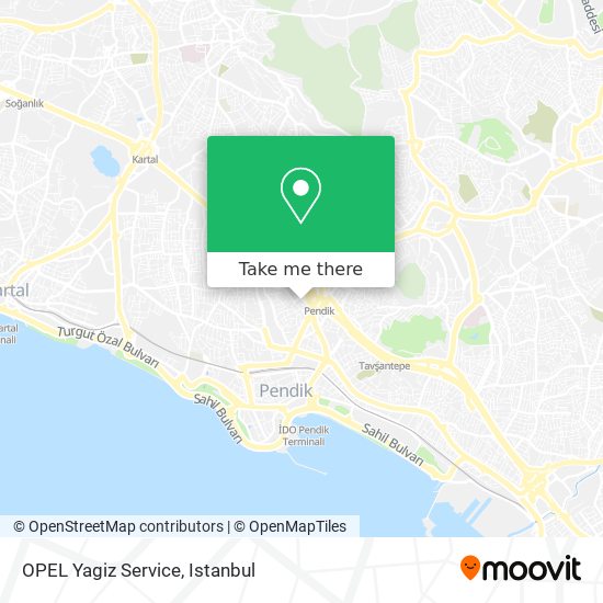 OPEL Yagiz Service map