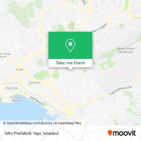 Mtn Prefabrik Yapı map