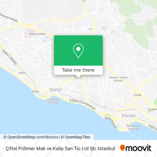 Çiftel Polimer Mak ve Kalip San Tic Ltd Şti map