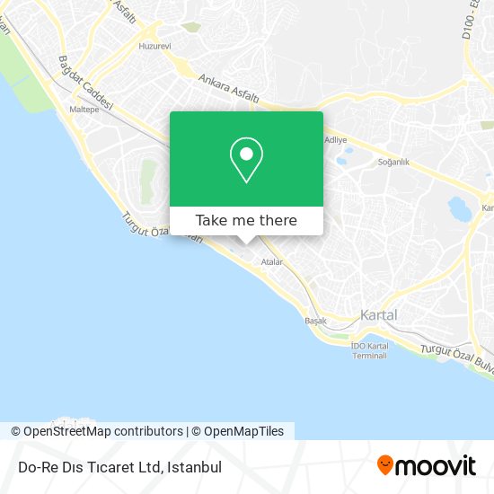 Do-Re Dıs Tıcaret Ltd map