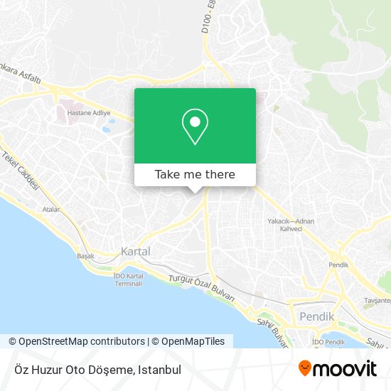 Öz Huzur Oto Döşeme map