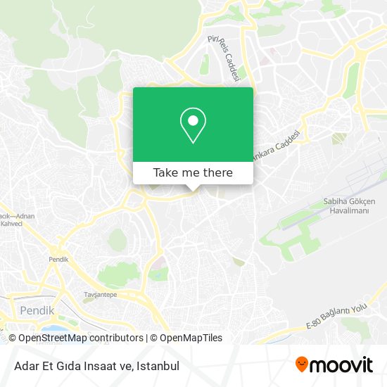 Adar Et Gıda Insaat ve map