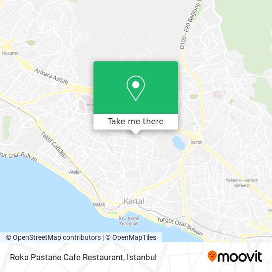 Roka Pastane Cafe Restaurant map