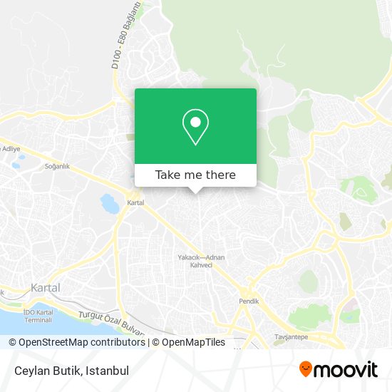 Ceylan Butik map