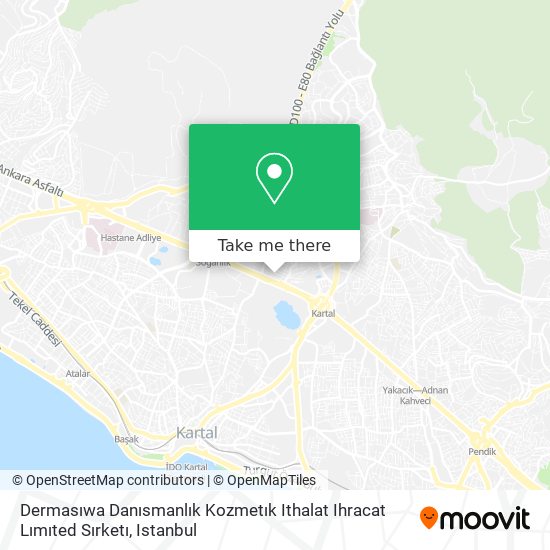 Dermasıwa Danısmanlık Kozmetık Ithalat Ihracat Lımıted Sırketı map