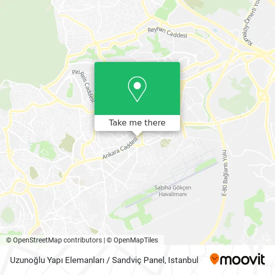 Uzunoğlu Yapı Elemanları / Sandviç Panel map