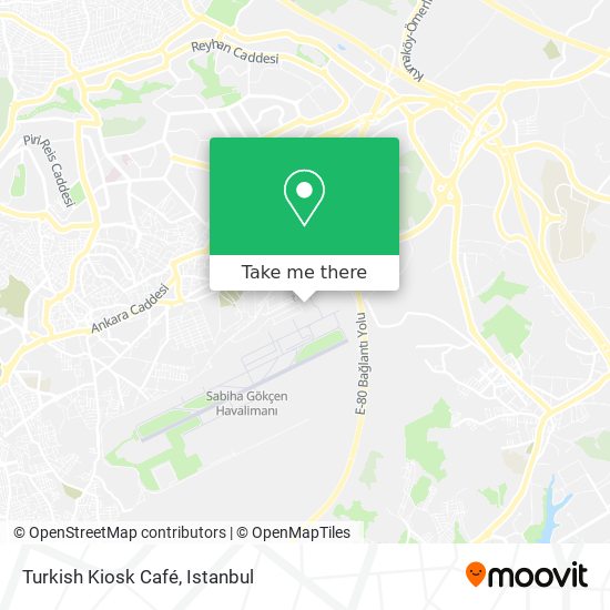 Turkish Kiosk Café map