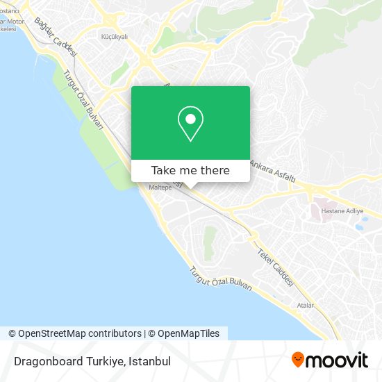 Dragonboard Turkiye map