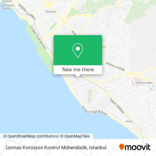İzomas Korozyon Kontrol Mühendislik map