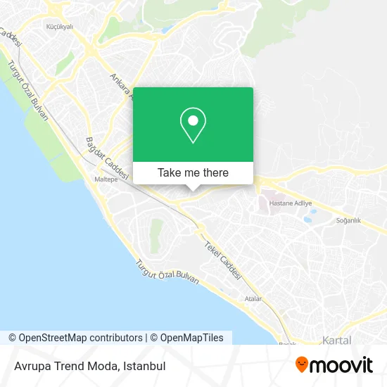 Avrupa Trend Moda map