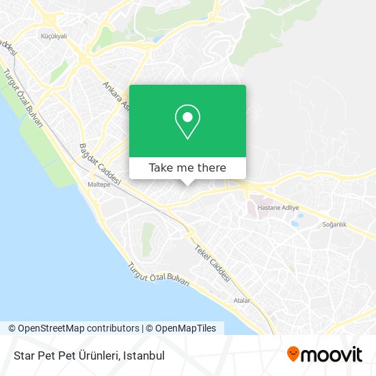 Star Pet Pet Ürünleri map