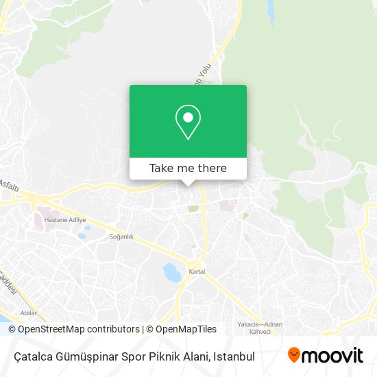 Çatalca Gümüşpinar Spor Piknik Alani map