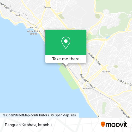 Penguen Kıtabevı map