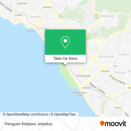 Penguen Kıtabevı map