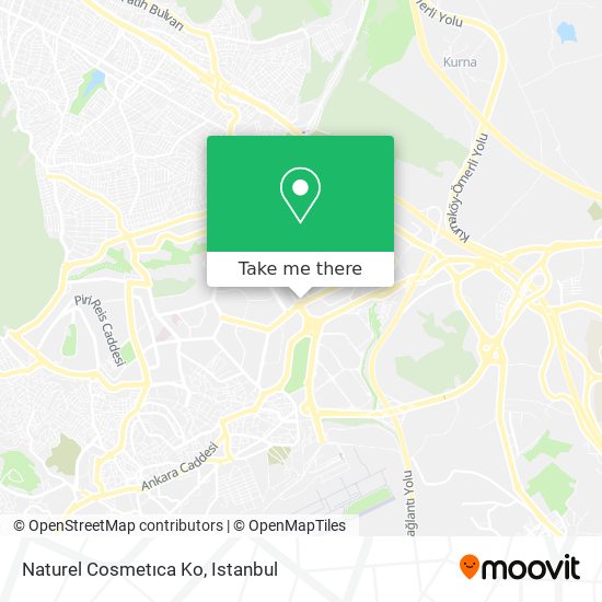 Naturel Cosmetıca Ko map