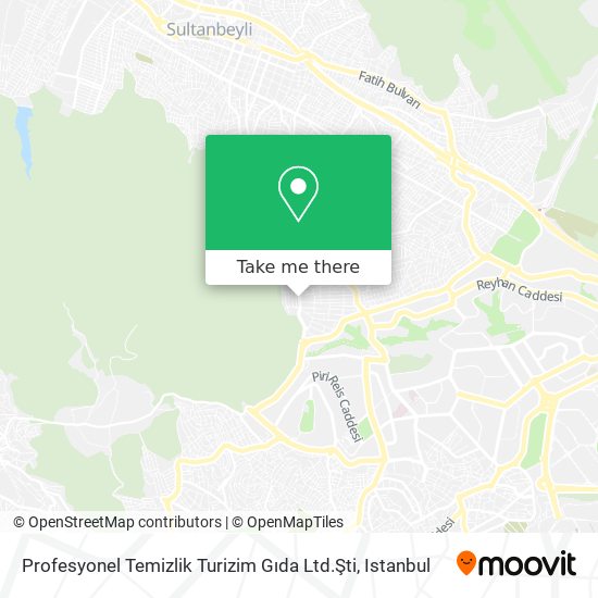 Profesyonel Temizlik Turizim Gıda Ltd.Şti map