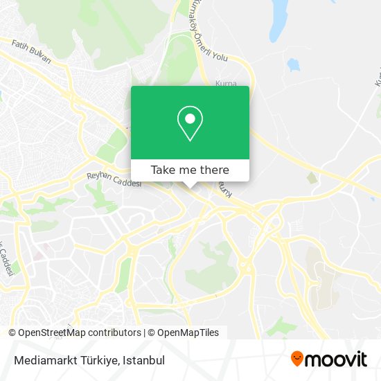 Mediamarkt Türkiye map