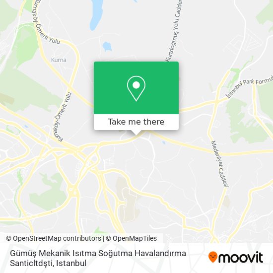 Gümüş Mekanik Isıtma Soğutma Havalandırma Santicltdşti map