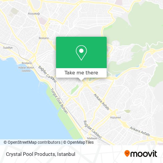 Crystal Pool Products map