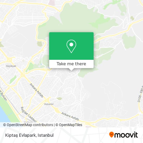 Kiptaş Evlapark map