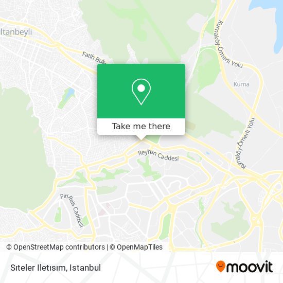 Sıteler Iletısım map