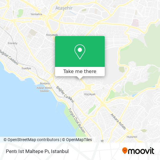 Pentı Ist Maltepe Pı map