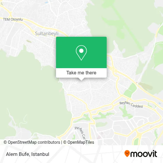 Alem Bufe map