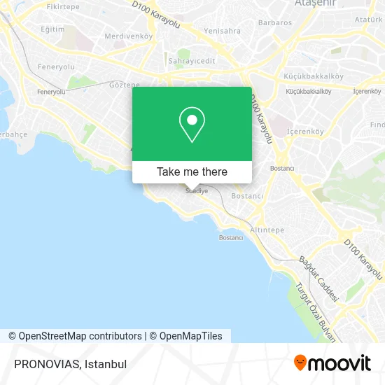 PRONOVIAS map